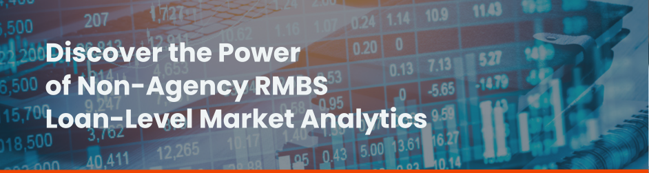 Discover the power of Non Agency RMBS Market Analysis. View the monthly snapshot dashboard >>